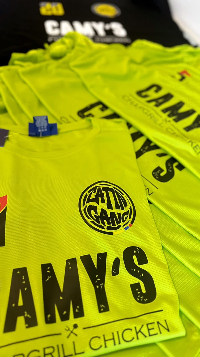 Camy’s Sponsors Colombian Football Team