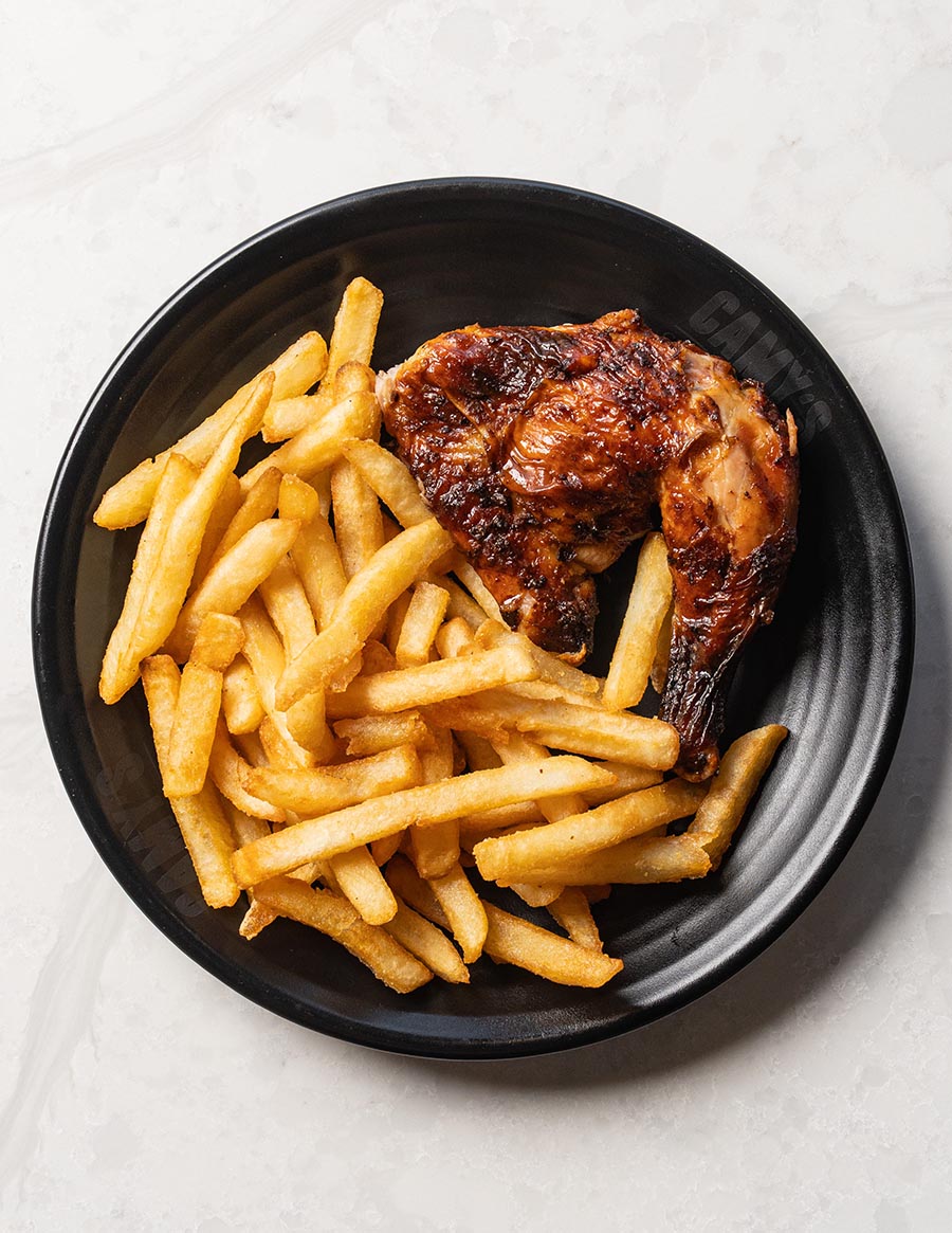 Quarter Chicken With Chips Camy s Chargrill Chicken Restaurants
