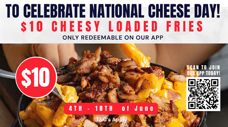 Cheesy Fries Promo